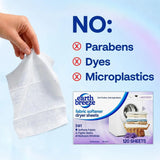 Earth Breeze Fabric Softener Dryer Sheets Lavender (240 Sheets)
