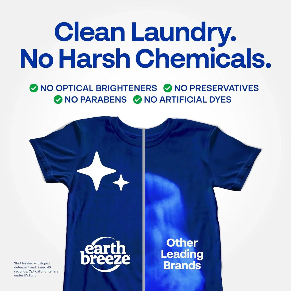 Earth Breeze Laundry Detergent Sheets Fresh Scent 180 Loads