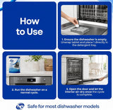 Earth Breeze Dishwasher Cleaner Tablets 4-in-1 Fragrance Free