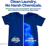 Earth Breeze Laundry Detergent Sheets Fragrance-Free 60 Loads