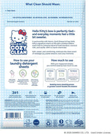 Earth Breeze Hello Kitty Laundry Detergent Sheets, Cozy Clean, 60 Loads