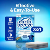 Earth Breeze Laundry Detergent Sheets Fragrance Free 180 Loads