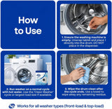 Earth Breeze Washing Machine Cleaner Tablets Fragrance-Free 1 Year Supply
