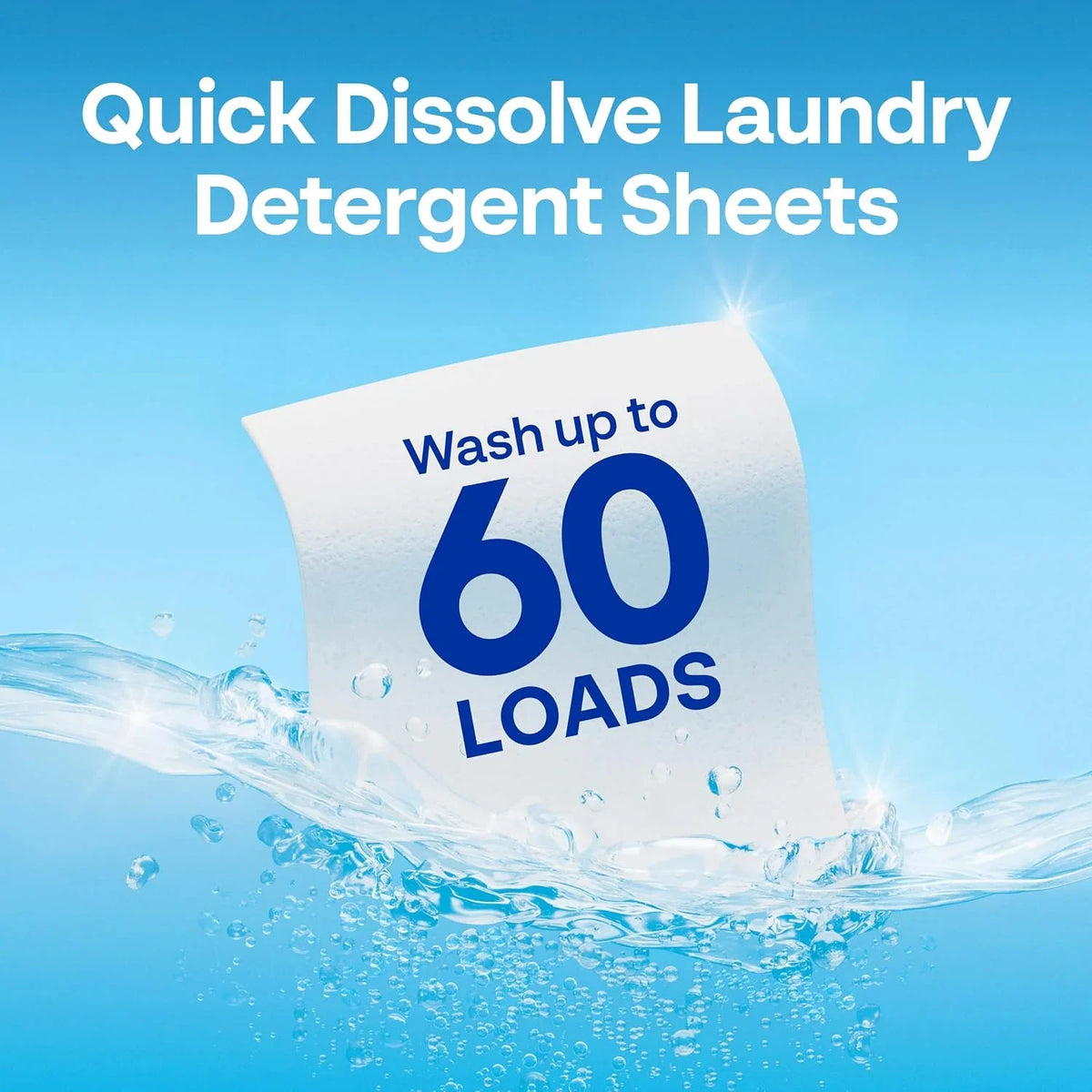 Earth Breeze Laundry Detergent Sheets Island Tropics 60 Loads